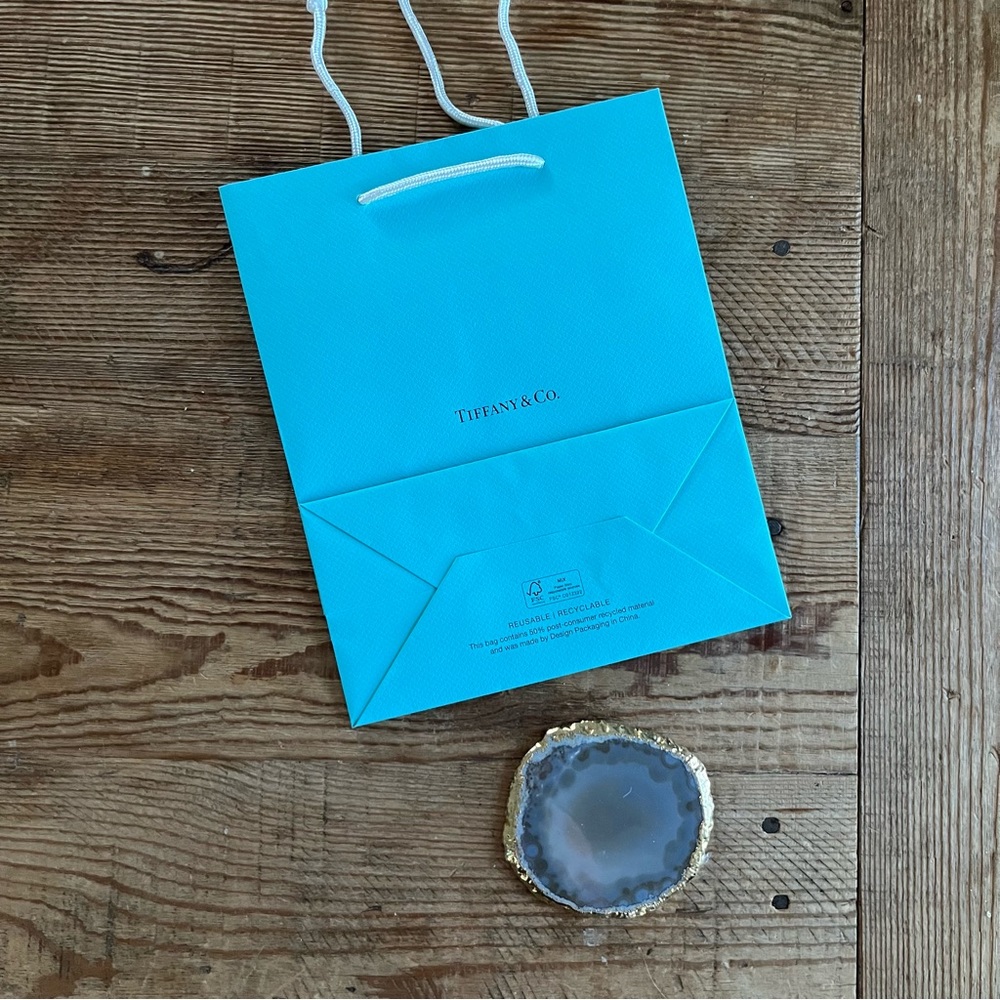 Auth. Tiffany & Co.® Paper Shopping Bag "Tiffany & Co." - Picture 4 of 4